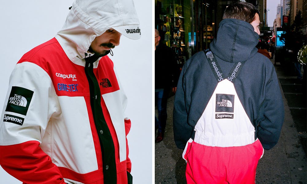 stock x north face